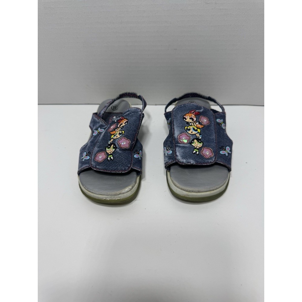 Vintage PPG Powerpuff Girls Youth Girls  Size 11 Shoes